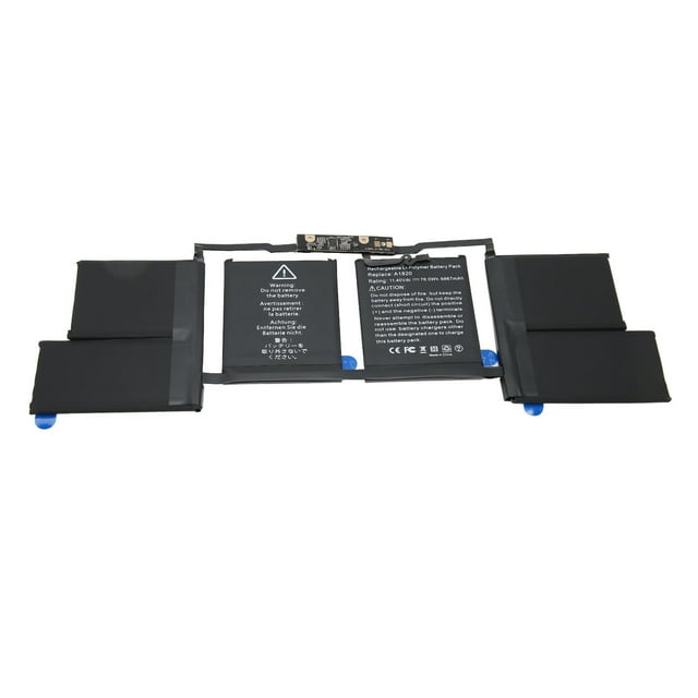 Laptop Battery Replacement, 11.4V 76Wh Battery Replacement Function 6667mAh For A1707 Laptop
