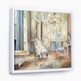 thumbnail image 1 of French Boudoir Bath I - Traditional Bathroom Framed Canvas, 1 of 3