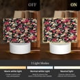 thumbnail image 3 of Hirioo Many Kind Of Flowers for Rectangular Acrylic with Night Light Best Gifts for Lover Girl Mom, Valentine's Day Anniversary Birthday Wedding Present, 3 of 9