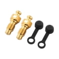 thumbnail image 2 of Almencla 2 Pieces Brake Caliper Bleed Screws Professional Brake Bleeder Nipple Screws Gold, 2 of 8