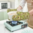 thumbnail image 7 of Honeii Running Beagle patten Oven Mitts and Pot Holders Sets, Baker Oven Mitts, Mittens for Kitchen Decor, Baking Lover over Gloves Gifts, 7 of 7
