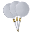 thumbnail image 1 of Hand Mirror, Handheld Mirror with Handle,High-definition retro makeup mirror beauty dressing portable carry-on, 1 of 5