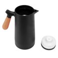 thumbnail image 3 of Black Coffee Carafe, Detachable Coffee Carafe 1L Large Capacity  For Home For Office Black, 3 of 8