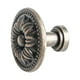 thumbnail image 3 of Perilla de cajón con diseño floral de bronce antiguo, tirador de tocador, perilla de puerta de cocina, herrajes, perillas de gabinete antiguas, 3 of 5