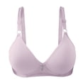 thumbnail image 3 of WILLBEST Brasier Invisible Mujer Sujetador De Mujer Con Hebilla Frontal, Borde De Encaje, Sin Aro De Acero, Ajuste Sin Costuras, Para Yoga, Dormir, Talla Grande 1276, 3 of 3