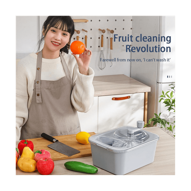 Qtmnekly Fruits Vegetables Dehydrator Dryer Salad Spinner Cleaner