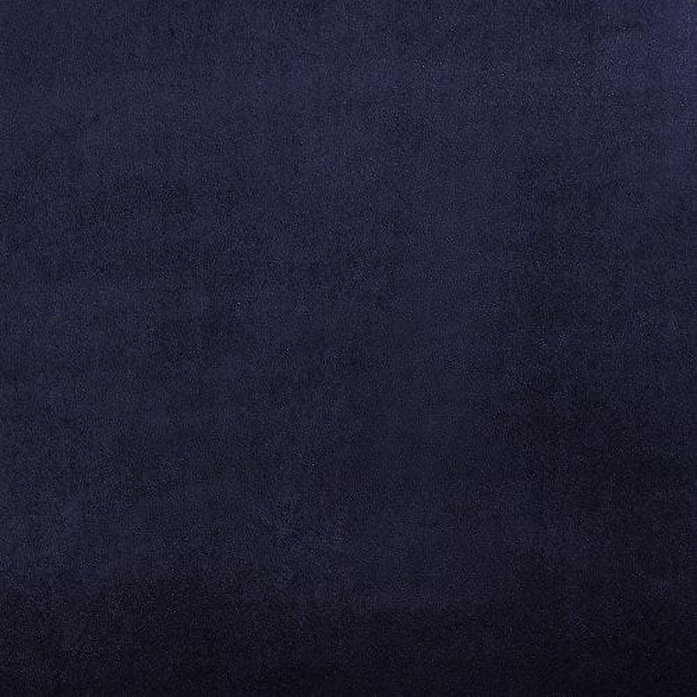 Exclusive Home Velvet Heavyweight Light Filtering Grommet Top Curtain Panel Pair, 54"x108", Navy