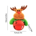 thumbnail image 3 of Adornos Navideños de Un Adorable Muñeco de Nieve Anciano, 3 of 6