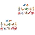 thumbnail image 2 of 24 Pcs  Realistic Toy Sea Animals Great White Shark Model Toys (Assorted Color), 2 of 6