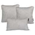 thumbnail image 1 of Set de 3 Cojines (1 Rectangular y 2 Cuadrados Grandes) Manhattan Gris, 1 of 7