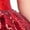 Red, variant on SiiRoh Kids Girls Shiny Sequins Leotard Dress with Feather Hat Carnival Party Circus Ringmaster Fancy Outfits Red 10