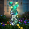 thumbnail image 2 of Sparkling Light Artificial Bunny Topiary Outdoor,Bunny Topiary, Green Artificial Bunny-Shaped Topiary Tree Pot Easter Bunny for Easter Porch Decor Outdoor/Indoor, 2 of 9