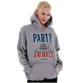thumbnail image 3 of Party Animals Washington DC Capitol Hoodie Sweatshirt Women Men Brisco Brands S, 3 of 6