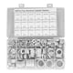 thumbnail image 1 of 540Pcs Sealing Washer Kit Corrosion Resistant O Ring Aluminum Alloy Washer Set for Automobiles, 1 of 5