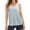 Light Blue, variant on SHITINN Women's Workout Tank Top Sleeveless Yoga Running Camisole Casual Athletic Sports Top for Women Breathable Hollow Out Design Nylon Tops Women Birthday Top for Women Top Women 5 Way Bra Breathe