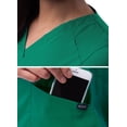 thumbnail image 4 of Adar Pro Scrubs For Women - Tailored Peplum Scrub Top, 4 of 6
