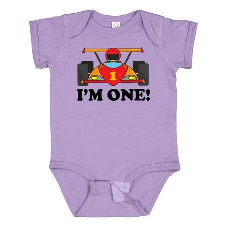

Inktastic Race Car 1st Birthday Gift Baby Boy Bodysuit