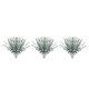 thumbnail image 3 of Wosthever 12 paquetes/lote de plantas simuladas de alambre de hierro con patrones de hojas transparentes, precio bajo, gran cantidad, decoración Type1 NO1, 3 of 6