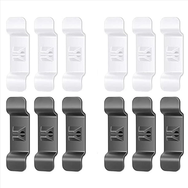 Paquete de 12 Organizadores de Cables para ElectrodoméSticos de Cocina, Soporte de Cable de PláStico para ElectrodoméSticos, Soporte para Cables de ElectrodoméSticos