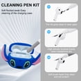 thumbnail image 2 of [1 Pack]Cute Protective Case for AirPods 4 (2024), 3D Cartoon Design Silicone Case Cute Accessory with Keychain/Cleaning Kit (Blue), 2 of 6