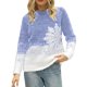 thumbnail image 1 of Gibobby Suéter de Cuello Redondo para Mujer, Suéter suelto de lana de cachemira con cuello redondo para mujer, de manga corta, para verano, otoño, color liso, casual(Negro,M), 1 of 5