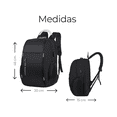 thumbnail image 2 of Mochila Escolar Antirrobo De Gran Capacidad Con Cargador Usb 30l Malubero Negro, 2 of 4