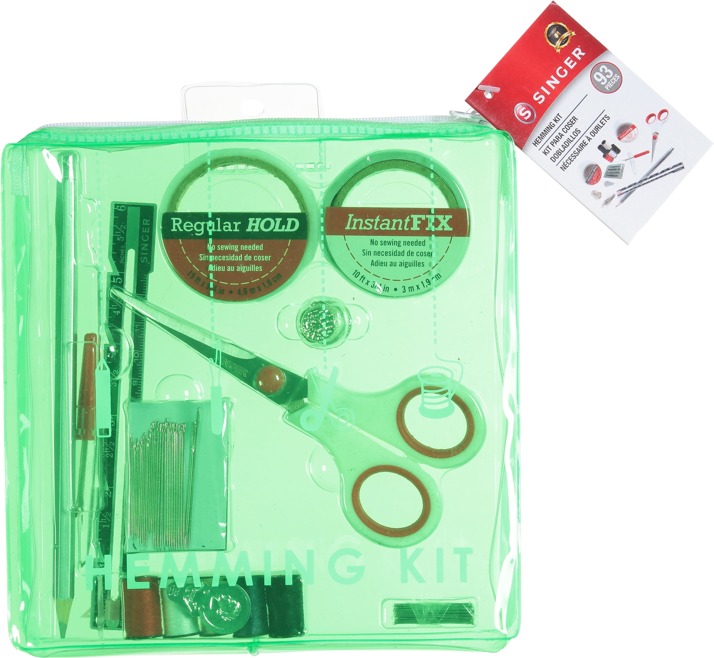Singer Hemming Kit W/Pouch 93pcs