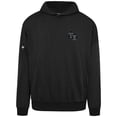 thumbnail image 2 of Men's Levelwear Black Texas Rangers Contact Nightfall Pullover Hoodie, 2 of 3
