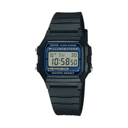 Casio Men s Classic Analog Watch Blue Dial Walmart