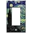thumbnail image 3 of Art Plates - Van Gogh Starry Night Switch Plate - Single Rocker, 3 of 4