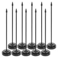thumbnail image 1 of SHISUYAN 12pcs Desktop Small Flag Holder Flag Support Desk Flag Holder Flagpole Base, 1 of 8