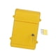 thumbnail image 2 of Buzón de pared impermeable para periódicos, práctico, con llave, ahorra espacio. Amarillo, 2 of 9