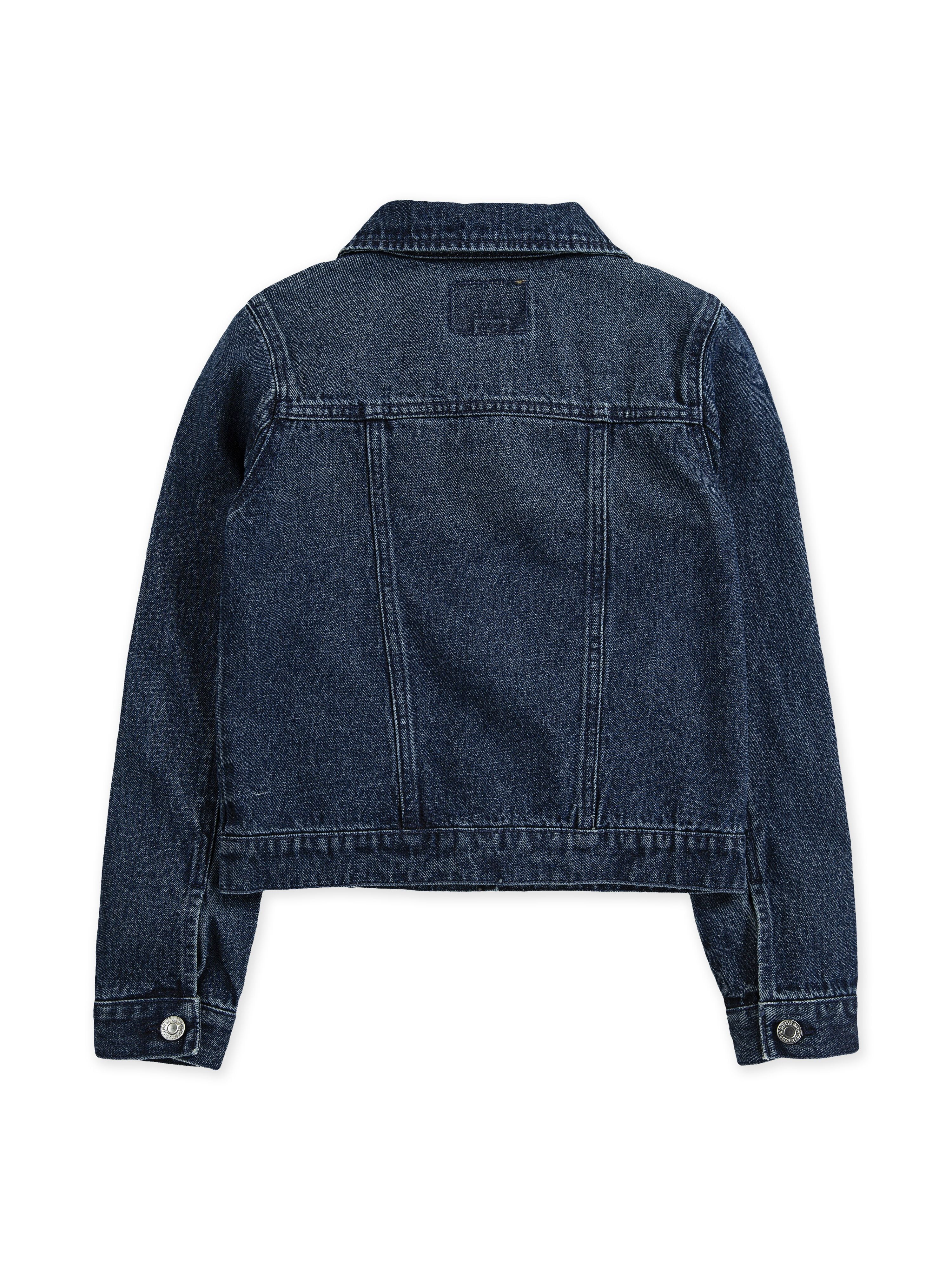Levi s Girls Denim Trucker Jacket Sizes 4 16 Walmart