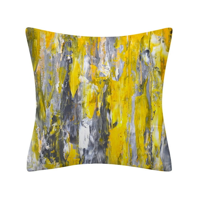 2 Pcs Abstract Pillowcase Throw Pillow Case Sofa Seater, 45*45cm #10