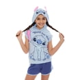 thumbnail image 6 of Lilo & Stitch Girls Cosplay Top and Short Set, 2-Piece, Sizes 4-12, 6 of 8