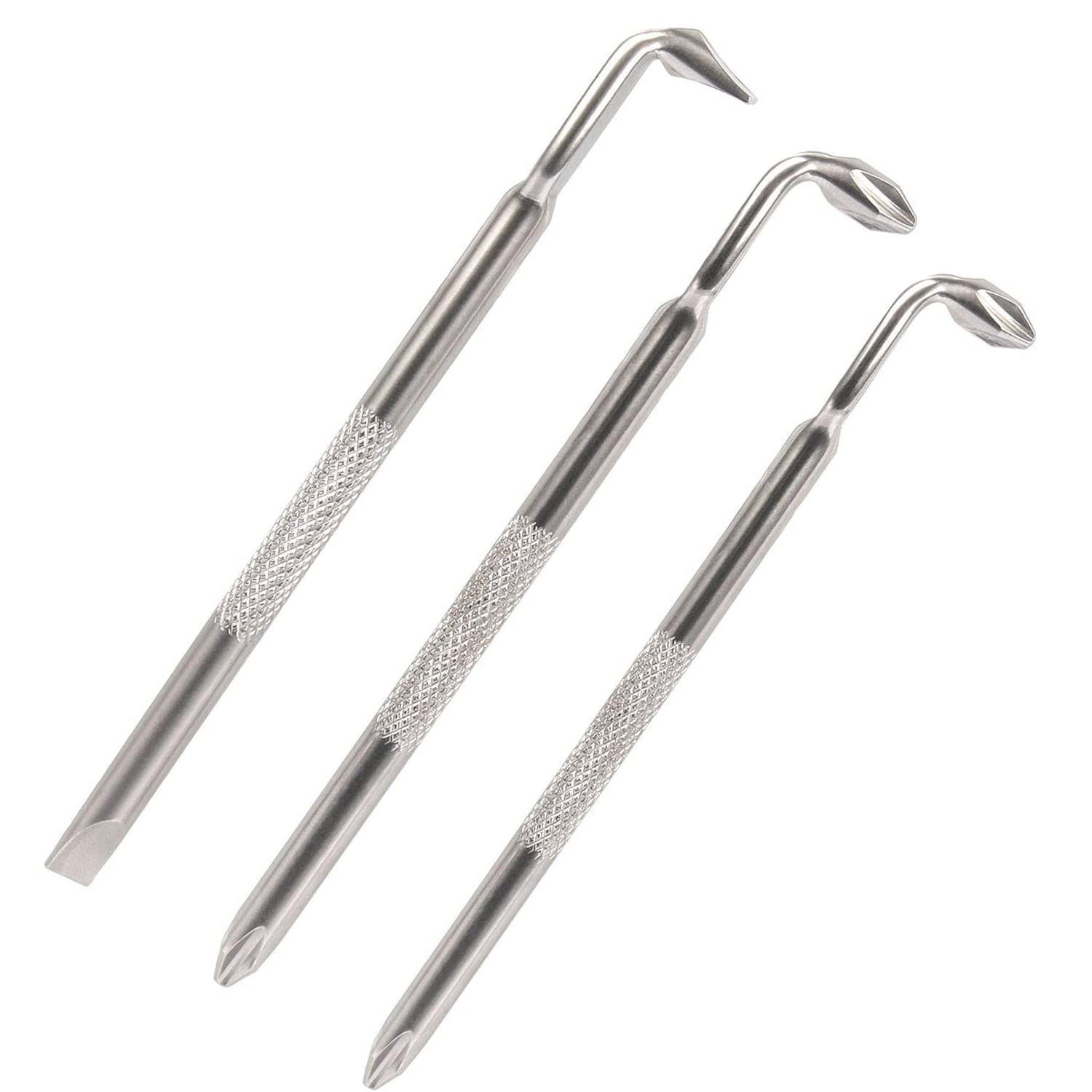 Tonsiki 3pcs Offset Screwdriver Set, Right Angle Screwdriver, Ltype