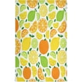 thumbnail image 2 of Dreamtimes Summer Orange Lemon Fruit Leaves Kitchen Towels Bar Tea Dish Towel Dishcloths Set of 6 Super Absorbent Soft 18 x 28 inches, 2 of 7