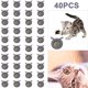 thumbnail image 5 of 40 Uds. Bolas Hierba Gatera Plástico Juguete para Cabeza Perro Suministros (gris Claro), 5 of 5