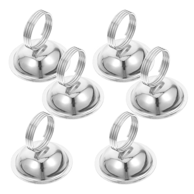 unbranded 6Ud Clips Para Tarjetas De De Hierro Para Banquetes Y Restaurantes