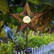 thumbnail image 3 of Solar Star Lights Outdoor Garden, Metal Decorative Stakes For Walkways, Patios, Lawns, Patios, 3 of 4