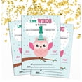 thumbnail image 2 of Darling Souvenir Green Birthday Invitation Card Printable Elegant Fill or Write In Blank Party Invites 28 Pcs 5 x 7 Inches, 2 of 5