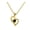 UV color-preserving alloy gold-plated, variant on Heart-shaped projection necklace, "I love you" in 100 languages, collarbone necklace, a gift for expressing love.