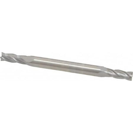 

Made in USA 5/32 7/16 LOC 3/16 Shank Diam 2-1/4 OAL 4 Flute HSS Square End Mill Double End Uncoated