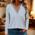 thumbnail image 5 of jjayotai Long Sleeve Shirts for Women V Neck Tops Casual Outfits Business Casual Going out Tops Work Shirts Fall Clothes 2026, 5 of 6