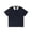 P145 Navy, variant on Summer Casual Tshirts Shirts For Men Short Sleeve Lapel Neck Patchwork Tops With Button Casual Daily Wear Male T-Shirts Soft Beige