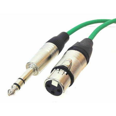 XLR Female to TRS Male Microphone Cable