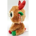 thumbnail image 6 of TY Beanie Boos - Christmas Limited Edition Alpine - Reindeer Red Antlers (Glitter Eyes) Small 6" Plush, 6 of 7