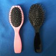 thumbnail image 5 of Peine de acero ovalado con aguja de acero para peluquería, herramienta para el cuidado de la cabeza, peine para el cuidado de la cabeza, peine de masaje con dientes de acero plástico, 5 of 5