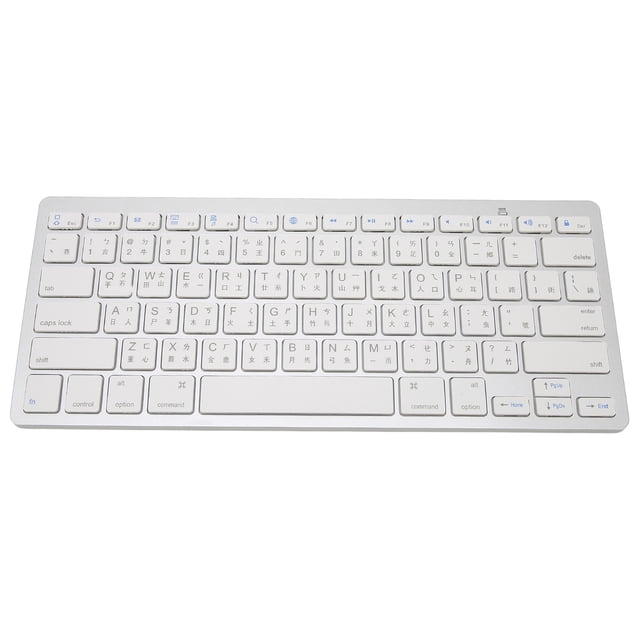 Ultra Thin Portable Keyboard with Easy , Small and Light, Multi System Compatibility