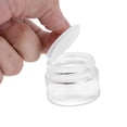 thumbnail image 3 of Ofertas Únicas 1 Pc Elegante Botella de Vidrio Crema para Baño 0.52oz Tono Plateado, 3 of 6